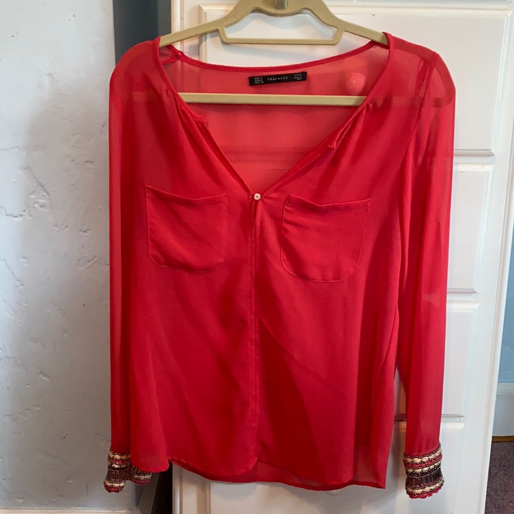 Chiffon Blouse with sleeve design